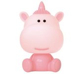 Gsc Evolution Luz de Noche Infantil LED Unicornio Rosa | Lámpara Mágica con Luz Suave y Cálida