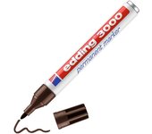 Edding 3000  - marron oscuro - 1 rotulador