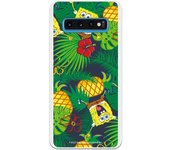 Funda original compatible con Samsung Galaxy S10 - Bob Esponja Fondo Tropical