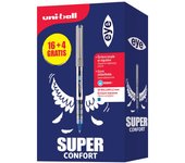 Roller uni-ball eye fine UB-157, PAQUETE AHORRO, rojo