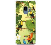 Funda compatible con Samsung Galaxy S9 - Tucanes fondo Verde