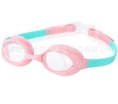 Nuevas gafas de natación para niños, de silicona natural HD, impermeables y antivaho, con gafas de natación de color ajustable.