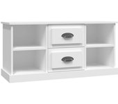 Mueble para TV Madera contrachapada Blanco 99,5x35,5x48 cm