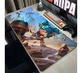 Mouse Pad Gaming Anime Keyboard Pads Mousepad League Of Legends Poppy Mouse Pads Laptop Extended Desk Mat for LOL Gamer Gift