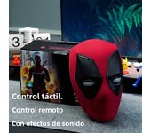 Mascara Deadpool Mobile Eye Electronic Deadpool Desktop Decoration 1:1 Remote Control Cosplay Model Mask Adult Children's Gift