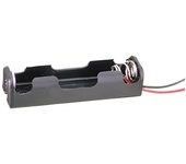 Portapilas para 1 pila de 1'5 V de 200 mm Electro DH color negro 33.046 8430552029105