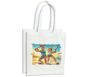 MERCHANDMANIA PACK CON 4 BOLSAS juego padel raquetas amigos deporte playa compra cocina adorno