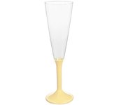 MONOUSO | Copa Reutilizable PS Pie Crema Cava 160ml 2P (200 Uds)