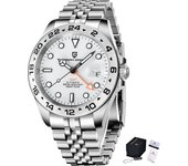 2024 PAGANI Design New Men's Automatic Mechanical Watches GMT Watch 42mm Sapphire Stainless Steel Waterproof Watch Reloj Hombre