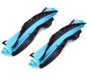 Roboparts® 2 Rodillos Principales de Repuesto Compatible con Robot Aspirador Cecotec Conga 15090 16090 AI SpinArm Home&Wash