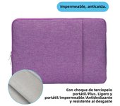 13.3"Laptop Sleeve Case for MacBook M2 M1 Air13.6 Air13.3 MacBook Pro13 14  with Handle Pocket Briefcase Waterproof HandBag