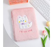 Cat Plush Tablet Case ipad pro case Girls Cartoon Soft and Cute IPad Inner Tank Case Protector Handbag 9.7-11 Inch IPad