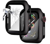 Cover for apple watch case 44mm 40mm 38mm 42mm iwatch case screen protector bumper Tempered Glass apple watch series 6 se 5 4 3