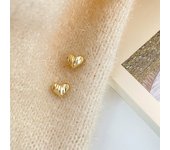 Korean New Geometric Double Layers Rhombus Earrings for Women Gold Color Crystal Temperament Earring 2024 Fashion Jewelry Gifts