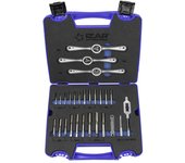 Juego Cojinetes  IZAR Monoblock + Machos Mano - 3006 - M3-M12 + Combi 30 Pcs