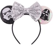 Mickey hair accessories embroidered bow pai headband amusement park holiday headband children's hair accessories in stock