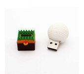 Football USB Flash Drive Sports Cartoon Memory Stick 128GB Basketball 64GB Tennis Pen Drive Baseball Creative Gift Golf U Disk