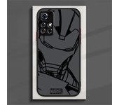 Marvel Groot Spider Iron Man Phone Case For Redmi Note 12 11 10 9 8 Pro Plus S T 5G Matte Frosted Translucent Cover