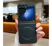 Liquid Silicone Magnetic For Magsafe Case For Samsung Galaxy Z Flip 6 5 4 3 Matte Wireless Charging Camera Protection Cover Capa