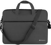 Phoenix Technologies - Funda de Neopreno para Portátil de Hasta 14 Pulgadas con Asas Ocultables y Colgador para Hombro