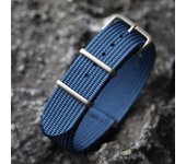 Braided Nylon Strap 20MM 22MM Black Green Grey Blue Slightly Elasticated Soft Breathable Wear-Rresistant G10 Adapte Soldier