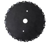 Hoja de desbroadadora con Sierra de adelgazar, 30 cm, 25,4mm