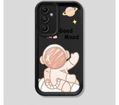 Luxury Astronaut Cute Phone Case for Samsung Galaxy A30 A50s A03 A04s A05 A05s A06 A21s A31 A51 A71 4G A11 A12 4G 5G A13 4G 5G