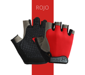 Guantes de Gimnasio para Levantamiento de Pesas Equipo Deportivo Transpirable Antideslizante sin Dedados para Fitness y Cycling para Hombres y Mujeres