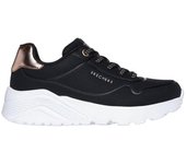 Zapatilla Niña Skechers Uno lite Negro