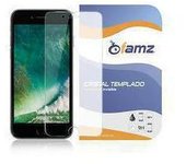 FAMZ Protector de Pantalla Iphone 7 Plus Cristal Templado Ultrafino