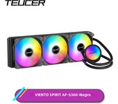Enfriador De Agua Para CPU TEUCER AF-S360 360mm Radiador De Refrigeración Líquida Compatible Con Placas Base LGA 2011 V3 X99 AM4 1700 1200 115X Con Soporte ARGB