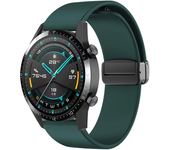 20mm 22mm Watch Strap For Samsung Galaxy watch 6/4/5 pro/classic/3/gear s3 Silicone Magnetic bracelet Huawei watch gt 4 2 3 band