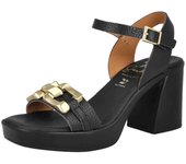 Zapatos de Tacon Oh! My Sandals Md5643 para mujer en color negro