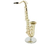 mini saxofon para adorno 15 cms dd002