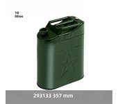 5L 10L  Cold Rolled Plate Iron Fuel Tank Rustproof Oil Drum Three Handle Iron Oil Kettle Metal Gasoline Tank