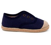 Pisamonas Zapatillas Lino Sin Cordones Puntera Yute