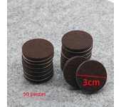 Felt Chair Leg Pads 5mm Thick Floor Scratch Protector Mat Mute Non-slip Self Adhesive Foot Pad for Furniture Accessories