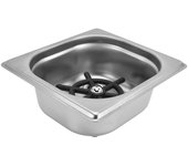 Vidrio rinser automático de acero inoxidable taza lavadora para bar restaurante cafetería Hotel