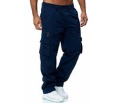 Casual Multi-Pocket Loose Straight Workwear Pants Outdoor Pants Fitness Pants