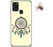 Tumundosmartphone Funda Gel Tpu para Samsung Galaxy A21s diseño Atrapasueños Dibujos