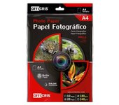 CRISCOLOR- Pack 10-30 Papel Fotográfico, BRILLO Hojas A4, 210x297mm, 240g, excelente calidad, papel fotográfico,
