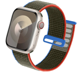 Nylon Loop For Apple Watch Band Strap Ultra2 49mm 44mm 40mm 45mm 41mm 42mm Bracelet iwatch Serie apple watch band 9 8 se 7 6 5 3
