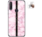 Tumundosmartphone Funda Gel Tpu para Alcatel 1S 2020 / 3L 2020 diseño Mármol 04 Dibujos