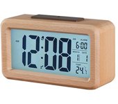 Despertador digital, reloj de radio digital de visualización de la fecha, las temperaturas