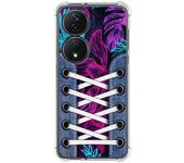 Tumundosmartphone Funda Silicona Antigolpes para Huawei Honor 90 Smart 5G diseño Zapatillas 07 Dibujos