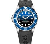 Bobroff Reloj Hombre Analogico Automatico con Correa de Caucho BF0003iba-BFSTN