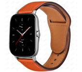 20mm/22mm Leather band For Amazfit GTS/4/2/2e/GTS2 Mini/GTR 3/Pro/47mm/GTR2/2e/stratos 2 Sport Watch Bracelet Amazfit bip strap