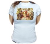 MERCHANDMANIA CAMISETA MUJER la leyenda del heroe verde saga videojuego diosa princesa espada woman tshirt