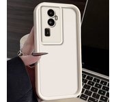 Simple Phone Case For Oppo Reno 11 10 8 8T 7 7Z 6 FIND X5 X3 Pro 5G Lens Protection Cover Candy Color Liquid Silicone Funda
