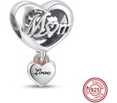 Fit Original Pandora Charm Bracelet DIY Jewelry 925 Sterling Silver Love Travel Flower Lipstick Family Friend Pendant Fine Beads